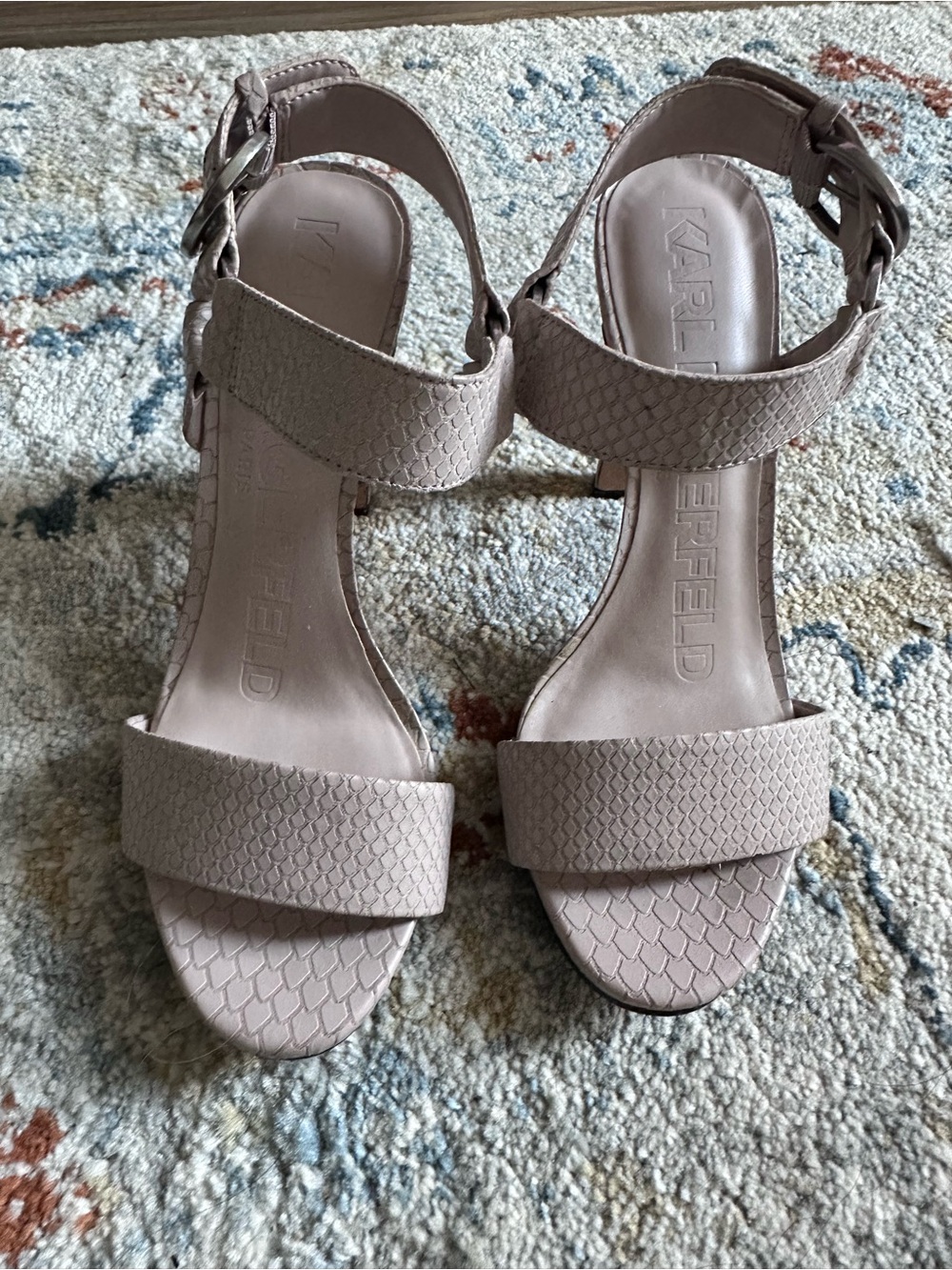 Karl Lagerfield heels. Comfy, worn a few times.